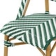 preview thumbnail 33 of 95, Furniture of America Irene French Chevron Wicker Patio Dining Chairs