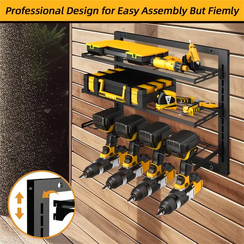 3-Tier Adjustable Garage Storage Rack