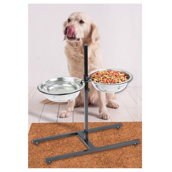 Shop Adjustable Height Elevated Pet Feeder Raised Comfort Diner
