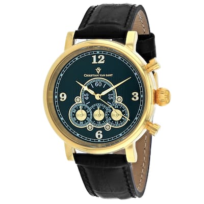 Christian Van Sant Men's Green Dial Watch - CV0714 - 6 (36)