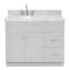 Option Grey / Carrara White Top