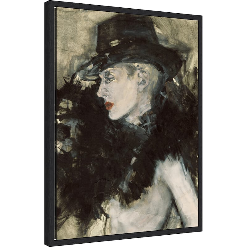 Mysterious Allure by Ute Rathmann (18 x 24 in.), Framed Canvas Wall Art Print