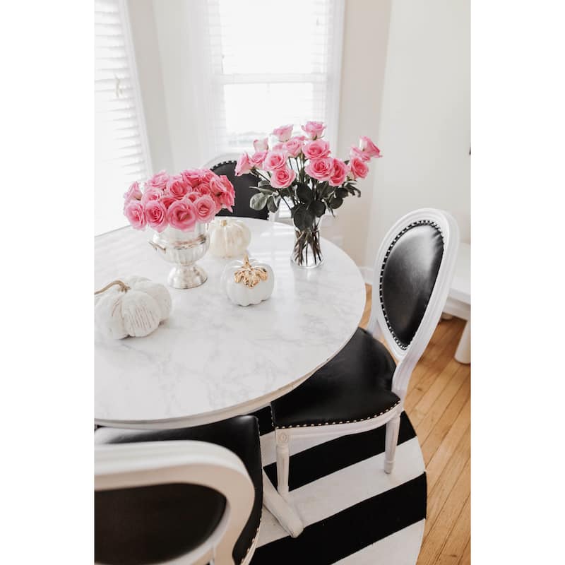 SAFAVIEH Rona Parisian Oval Dining Chair (Set of 2) - 20Wx20Dx39H