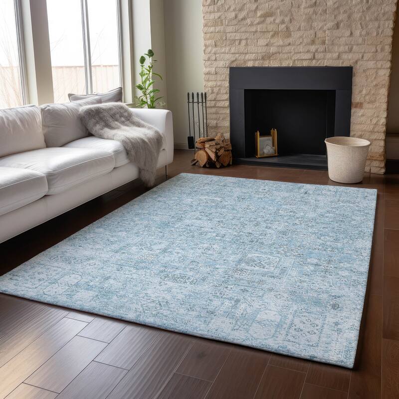 Premium Washable Super Soft Vintage Traditional Mayfield Rug