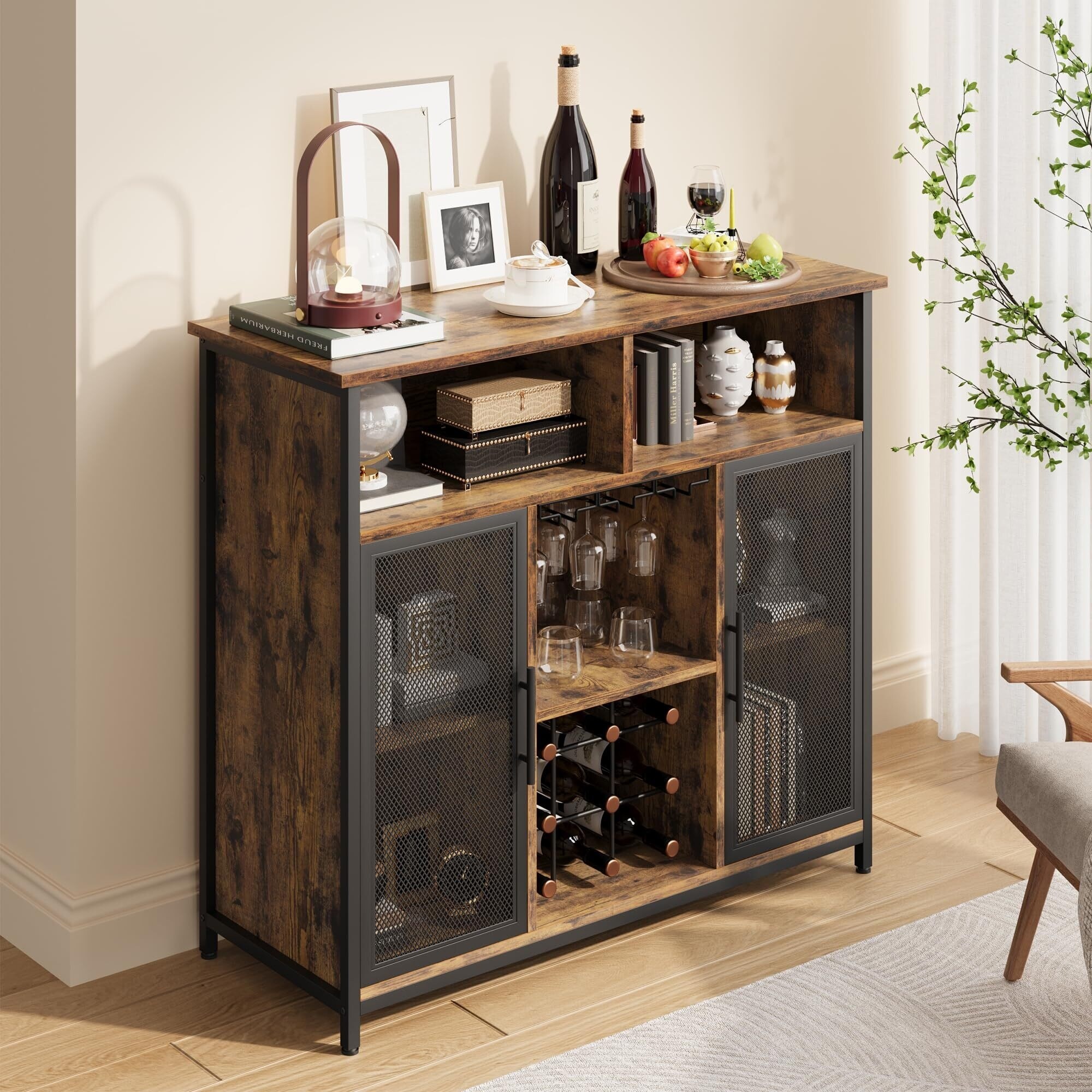 Liquor rack cabinet hotsell