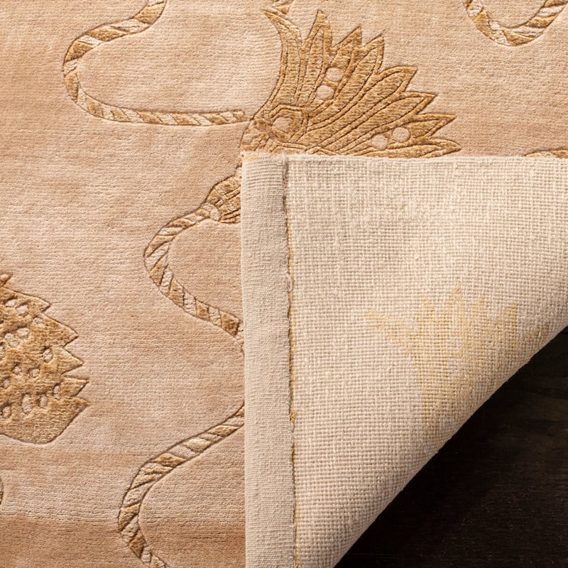 SAFAVIEH Couture Hand-knotted Tibetan Pierpaola Modern Wool Rug