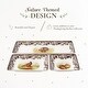 preview thumbnail 3 of 5, Spode Woodland Set of 4 Square Dishes - 3x3