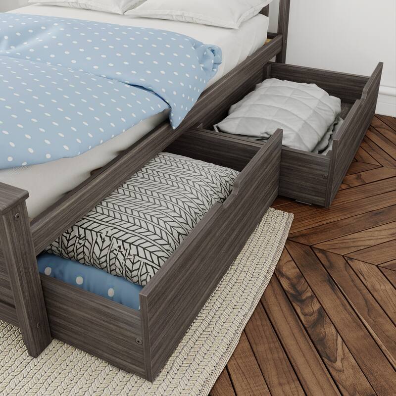 Max and Lily Full Bed with Under Bed Storage Drawers
