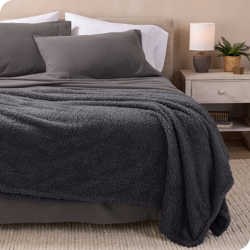 Faux Shearling Blanket
