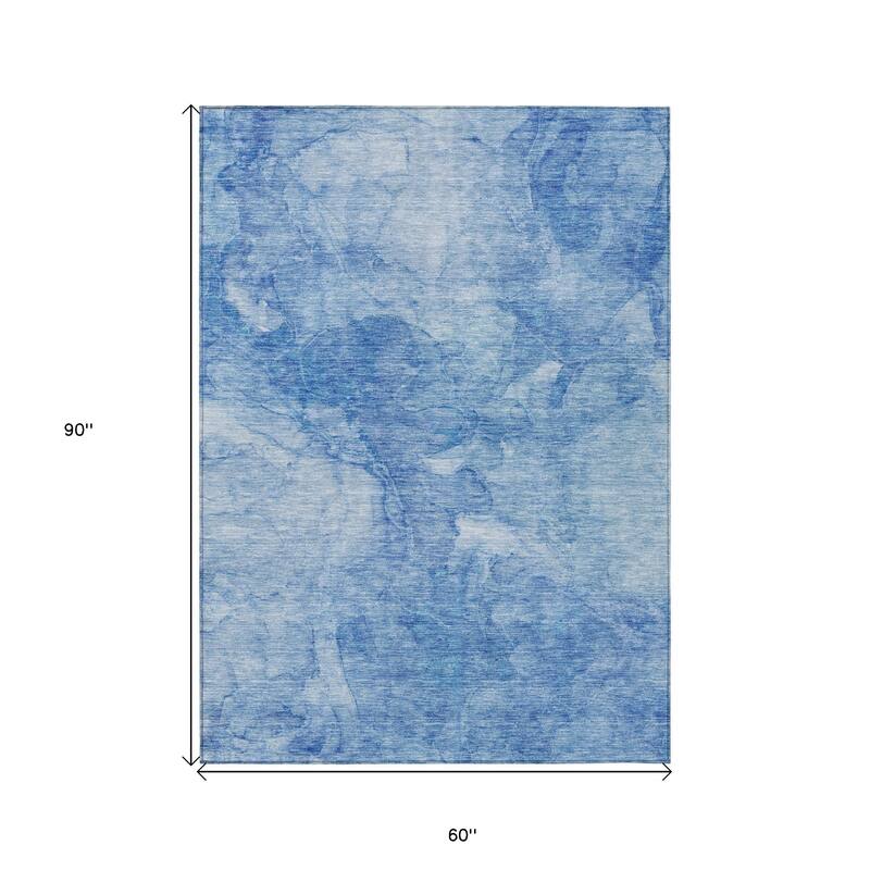 HomeRoots Nautical Transitional Rectangle Outdoor Rug
