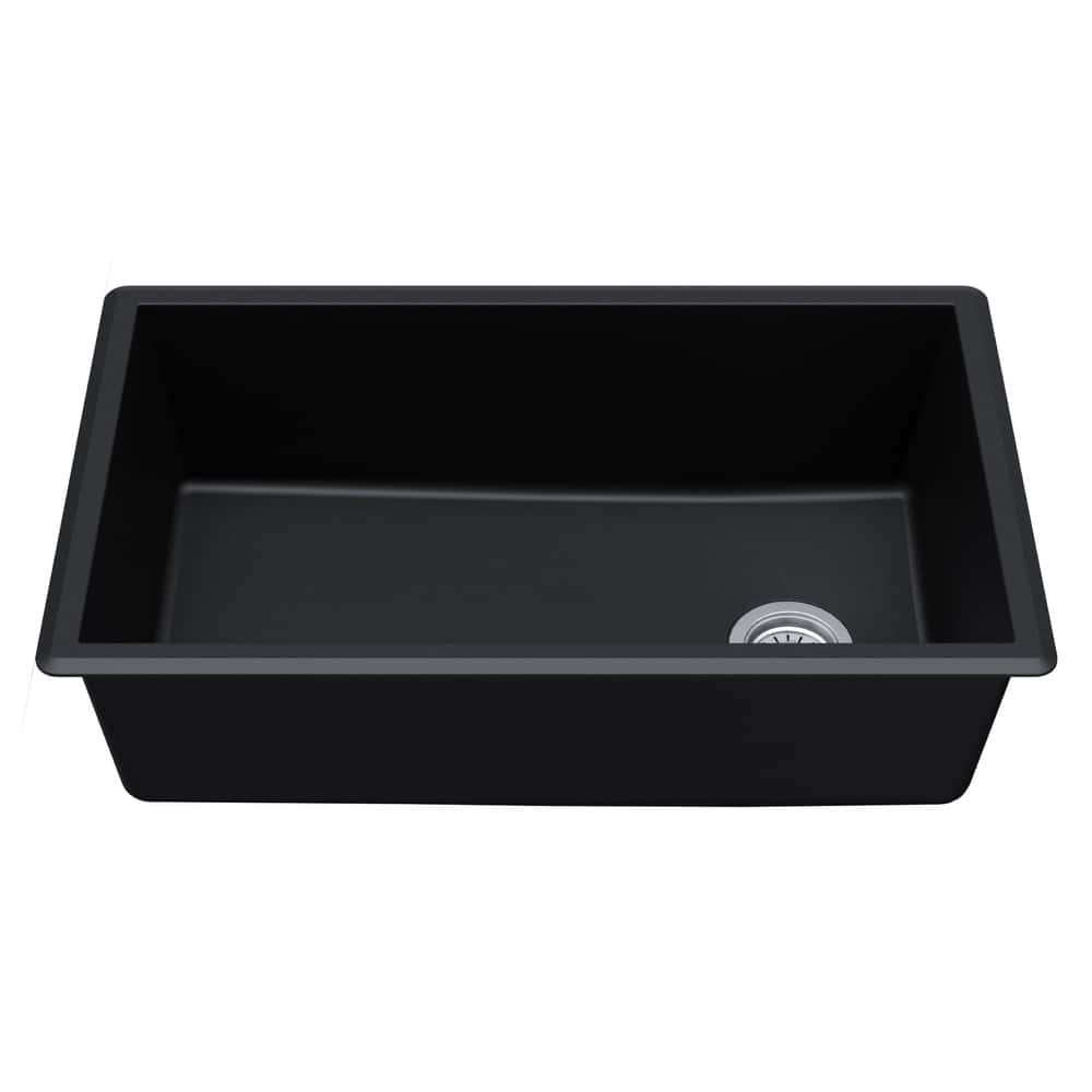 Karran Undermount Quartz Single-bowl Kitchen Sink