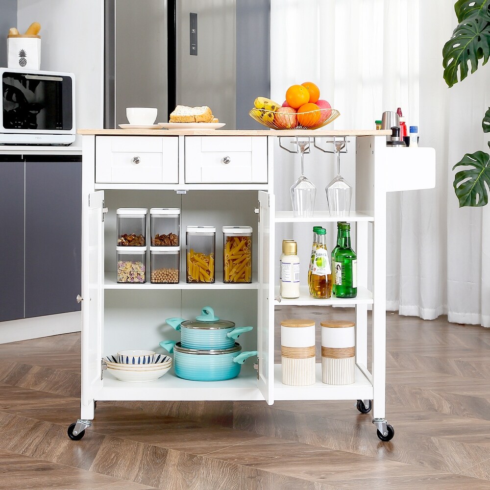 Buy Wine Storage Kitchen Carts Online at Overstock | Our Best ...