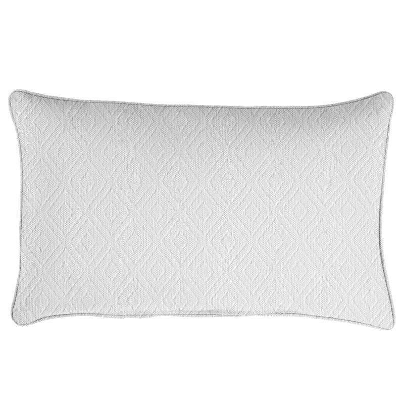 Sunbrella Textured Indoor/Outdoor Corded Lumbar Pillow (Single)