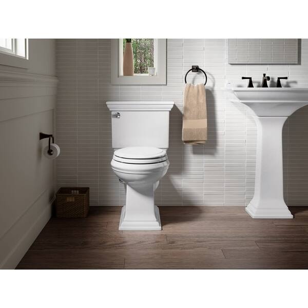 Shop Kohler K 4734 Rutledge Q3 Elongated Closed Front Toilet Seat