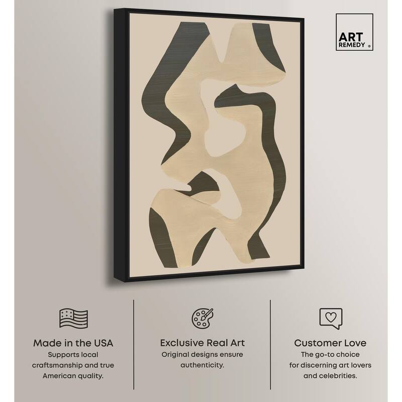 Shapes of Sage I Canvas by Art Remedy