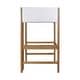 preview thumbnail 15 of 18, Twin Size Rubber Wooden Loft Bed with Desk,Ladder,Safety Guardrails,Teddy Fleece Fabric Headboard/Footboard