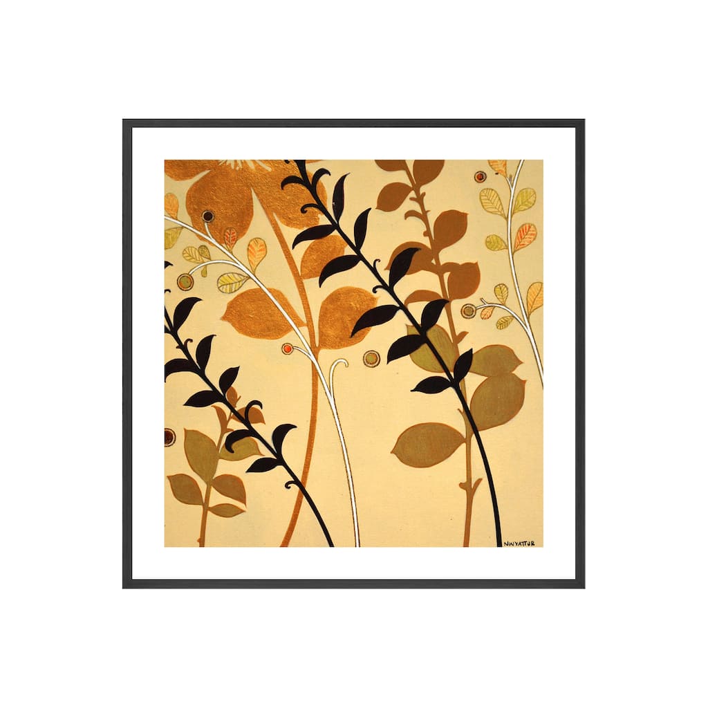 Warm Autumn Breeze Framed Print Wall Art by Norman Wyatt Jr.