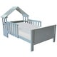 preview thumbnail 6 of 12, Little Partners® Lil' House Toddler Bed Silver Drop