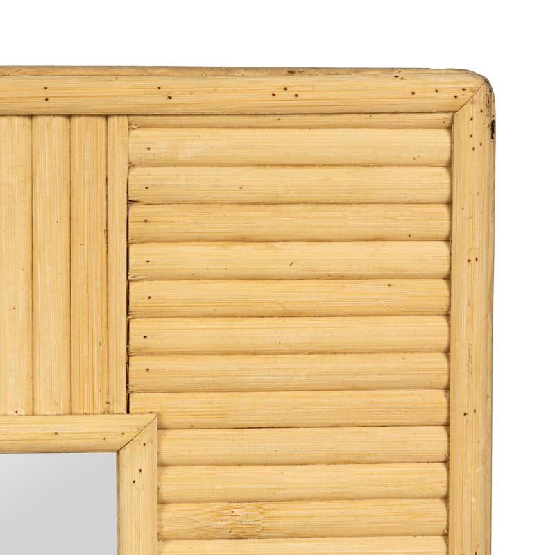 Bamboo Wall Mirror