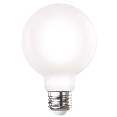 Bulbrite Pack of (8) 7 Watt Dimmable Filament G25 Medium (E26) LED Bulb