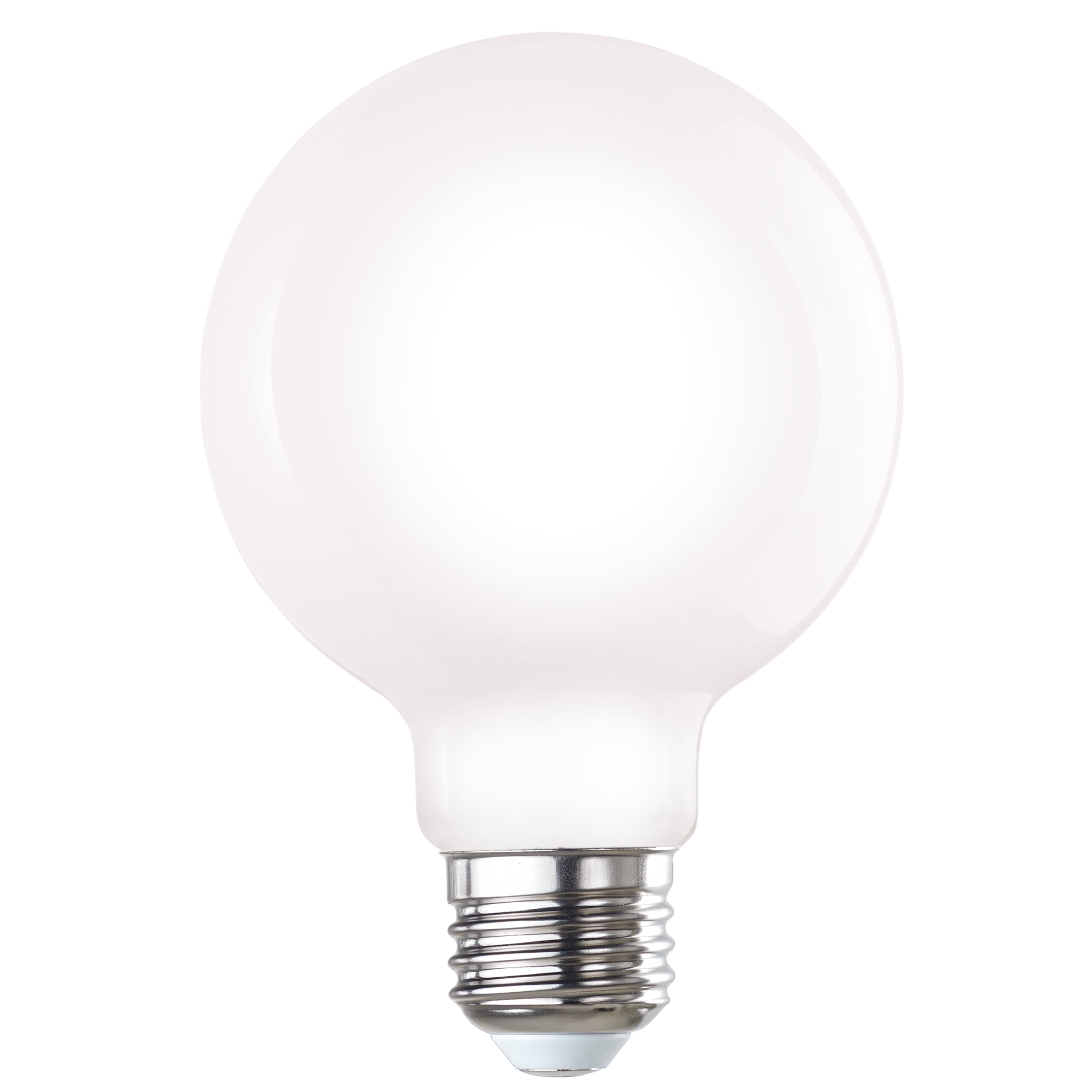 Bulbrite Pack of (8) 7 Watt Dimmable Filament G25 Medium (E26) LED Bulb