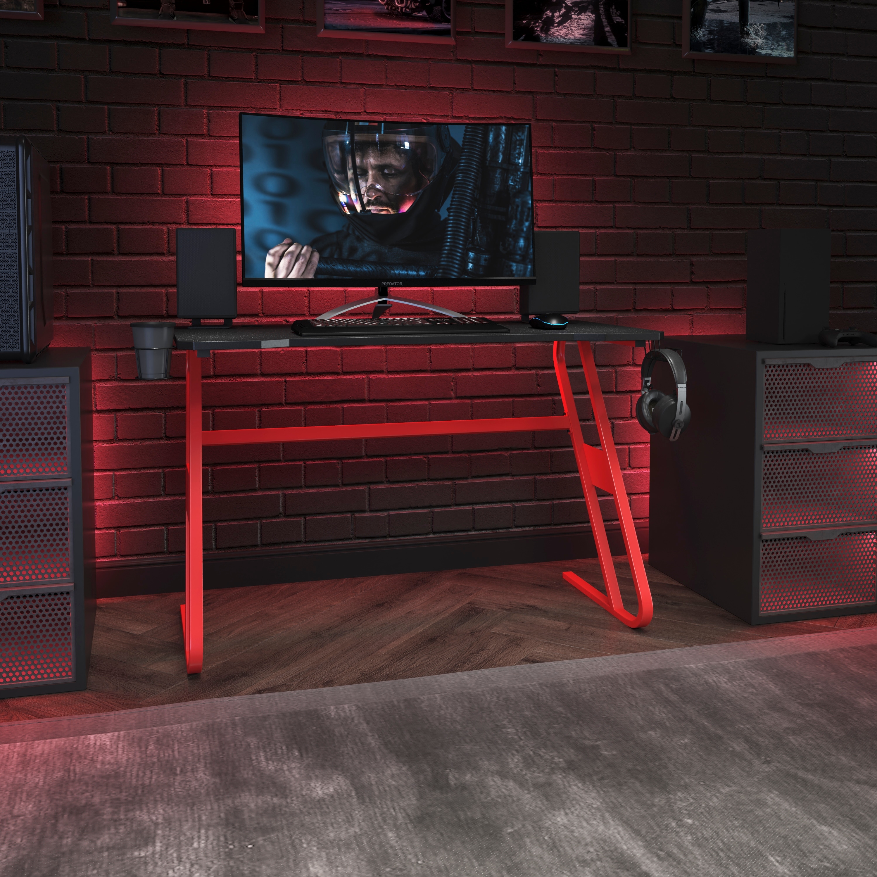 Gaming Desks Lancaster Home Gaming Desks Bed Bath Beyond