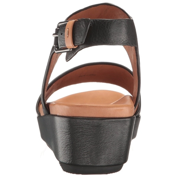 gentle souls lori leather platform sandals