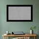 preview thumbnail 22 of 50, Amanti Art Basic Black Framed Magnetic Board
