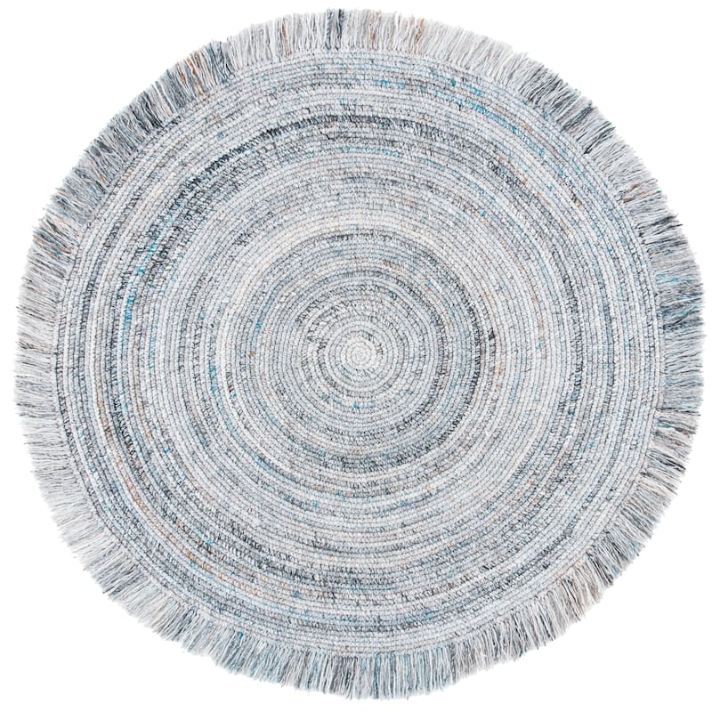 SAFAVIEH Hand-Woven Braided Kavita Country Rug with Fringe