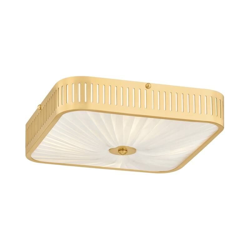Hudson Valley Lighting AH4704 Henri 4 Light 15" Wide Semi-Flush Square