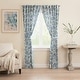 preview thumbnail 1 of 6, Waverly Charmed Life Toile Window Curtain 52X63 - Cornflower