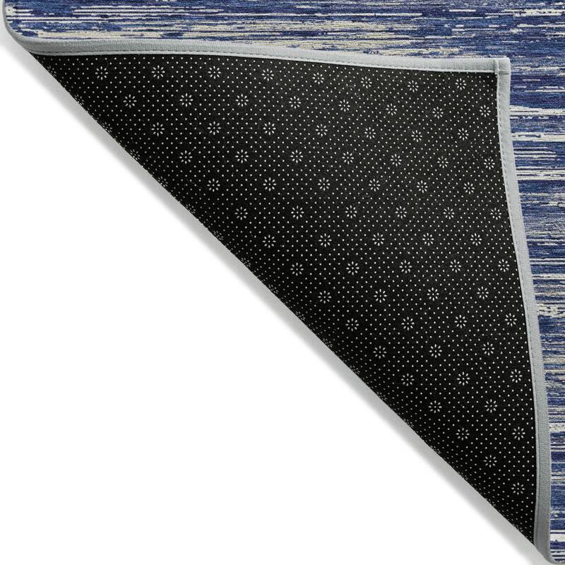 HomeRoots Striped Transitional Rectangle Outdoor Rug