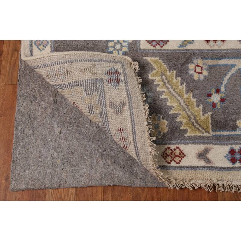 Oushak Indian Area Rug Handmade Wool Carpet - 8'0" x 10'0"