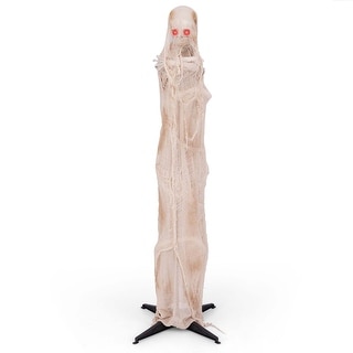 6 FT Halloween Animated Standing Mummy Life Size Halloween Decoration
