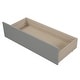 preview thumbnail 9 of 7, Twin Size Platform Bed with Two Drawers and Solid Pine Construction