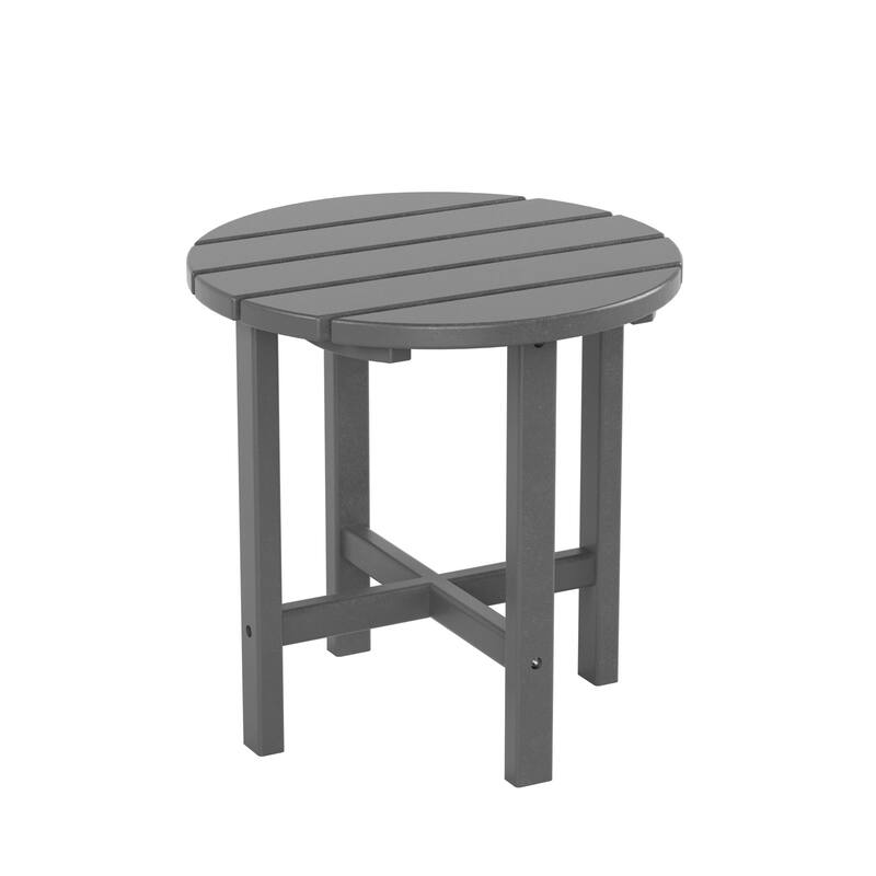 Laguna Hdpe All Weather Outdoor Patio Rocking Chairs With Side Table (3-Piece Set)
