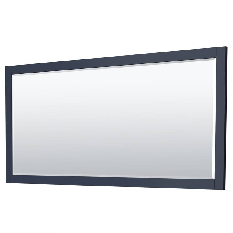 Miranda 84-inch Double Vanity, Quartz Top, 70-inch Mirror