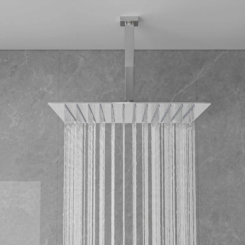 Lordear 16-inch Square Rain Shower Head