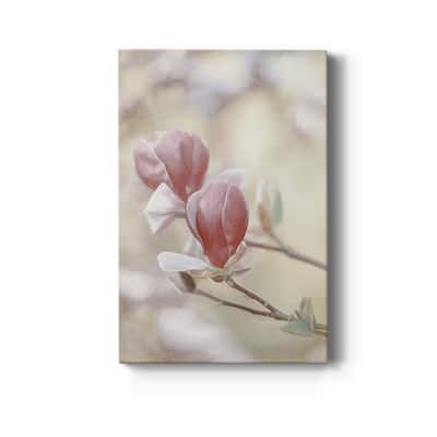 Blooming Hearts Premium Gallery Wrapped Canvas - Ready to Hang
