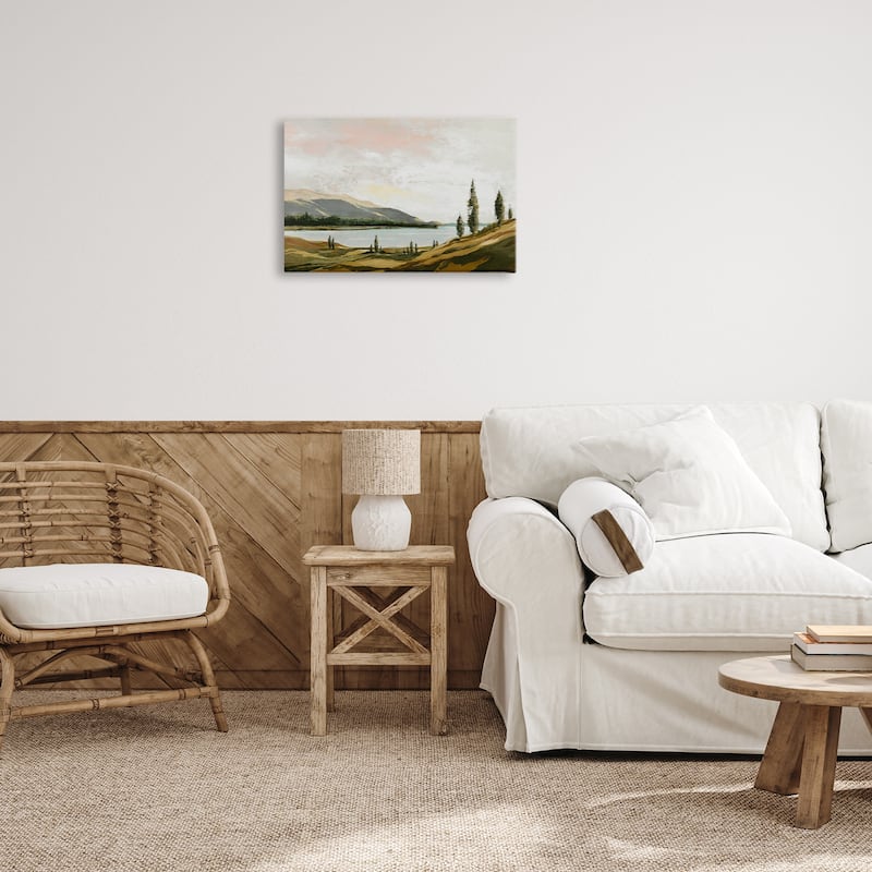 Stupell Calm Scenic Landscape Canvas Wall Art Design By Max Maxx