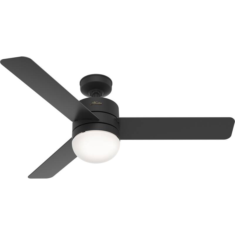 Hunter 54" WiFi Neutron Smart Ceiling Fan with LED Light Kit, Handheld Remote