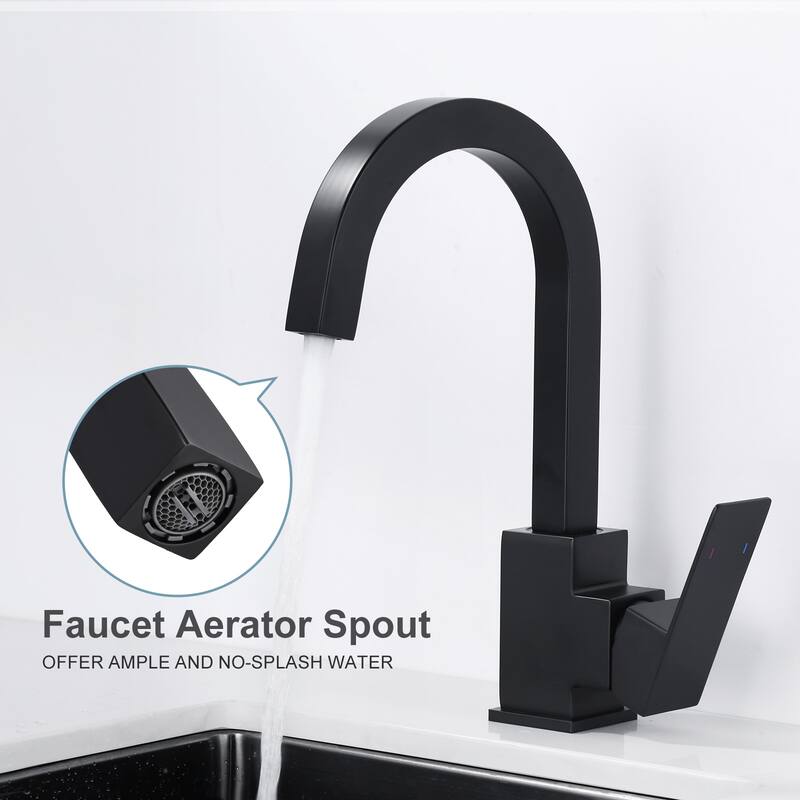 WOWOW Single-Handle Bar Faucet with Swivel Spout