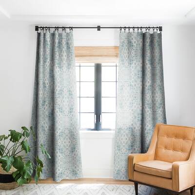 1-piece Blackout Ceramic Tile Patterns Made-to-Order Curtain Panel