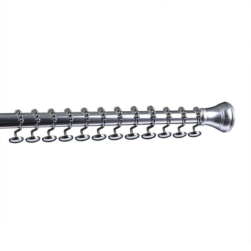 Utopia Alley Shower Hooks - Rust Resistant Roller Shower Curtain Hooks for Shower Curtain - Set of 12