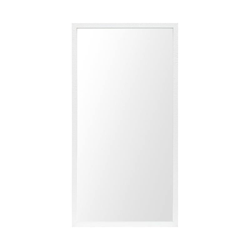 Bristol White Plain 3Mil Mirror 20 x 40 - 21.5L x 1.8W x 41.5H