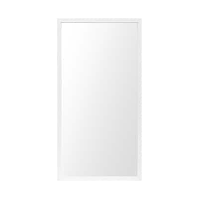 Bristol White Plain 3Mil Mirror 20 x 40 - 21.5L x 1.8W x 41.5H