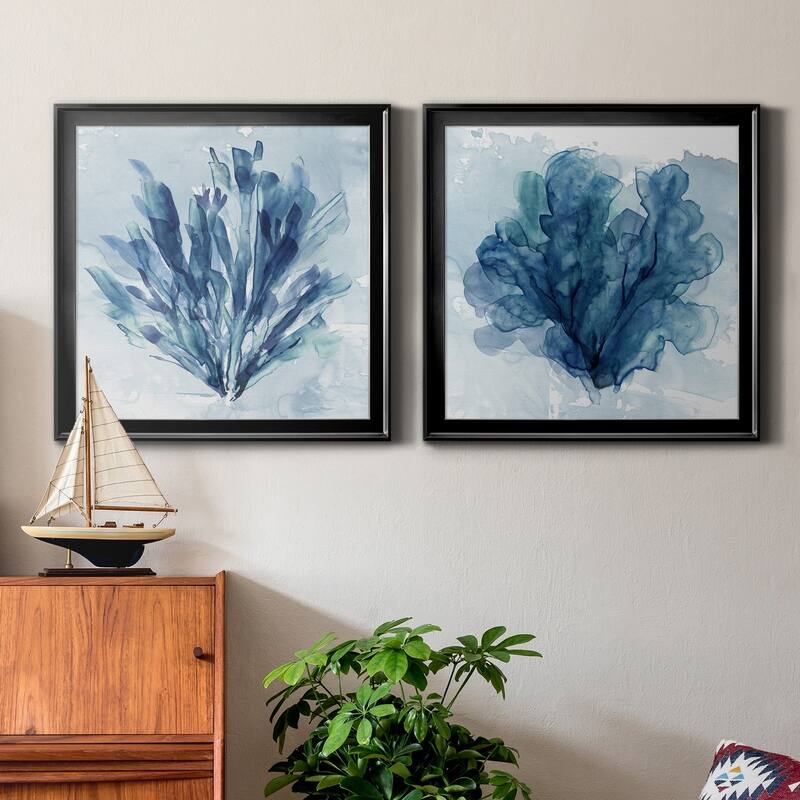 Coastal Coral I-Premium Framed Canvas - Ready to Hang - Multi-Color