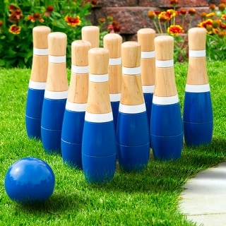 Set of 2 Outdoor Games – Lawn Bowling Game and 6-Pack of Large Dice by Hey! Play! - Bed Bath & Beyond - 36755087