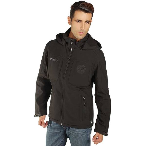 Shop Projek Raw Men S Soft Shell Jacket In Black Overstock