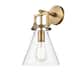 Option Brushed Brass / Clear